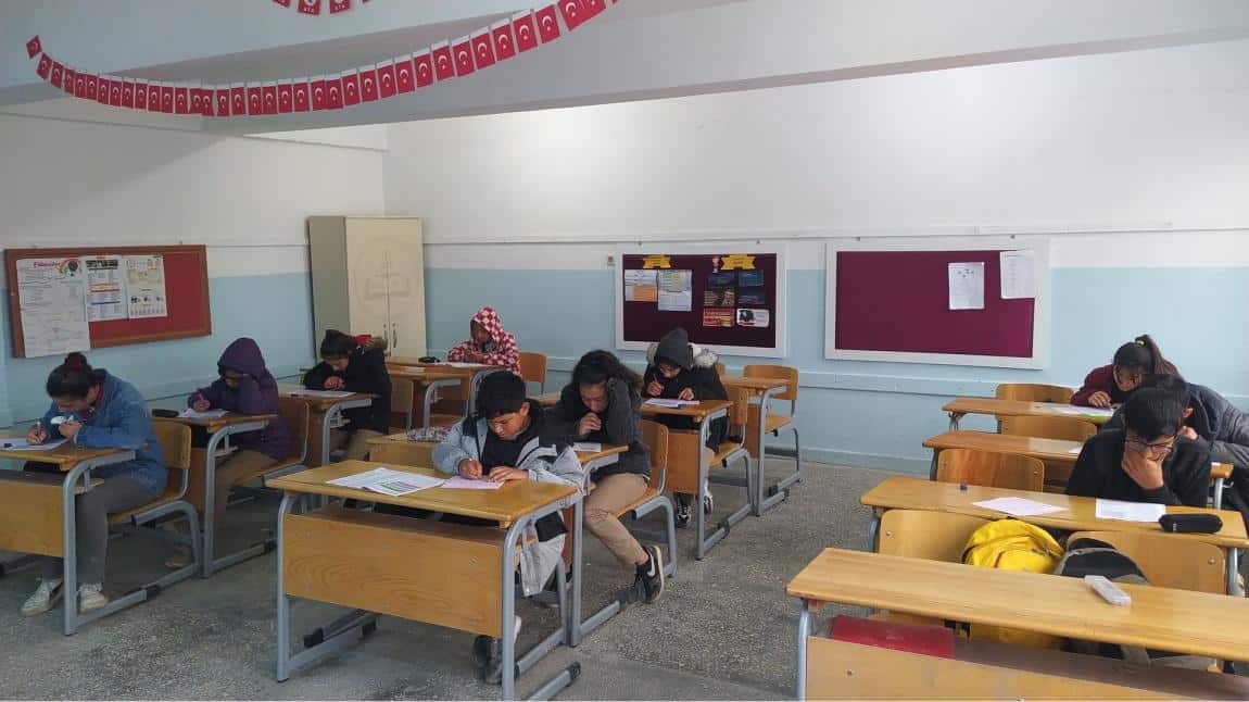 #BİGEP Kapsamında 7. ve 8. Sınıf Öğrencilerimize Seviye Tespit Sınavı Yapıldı.